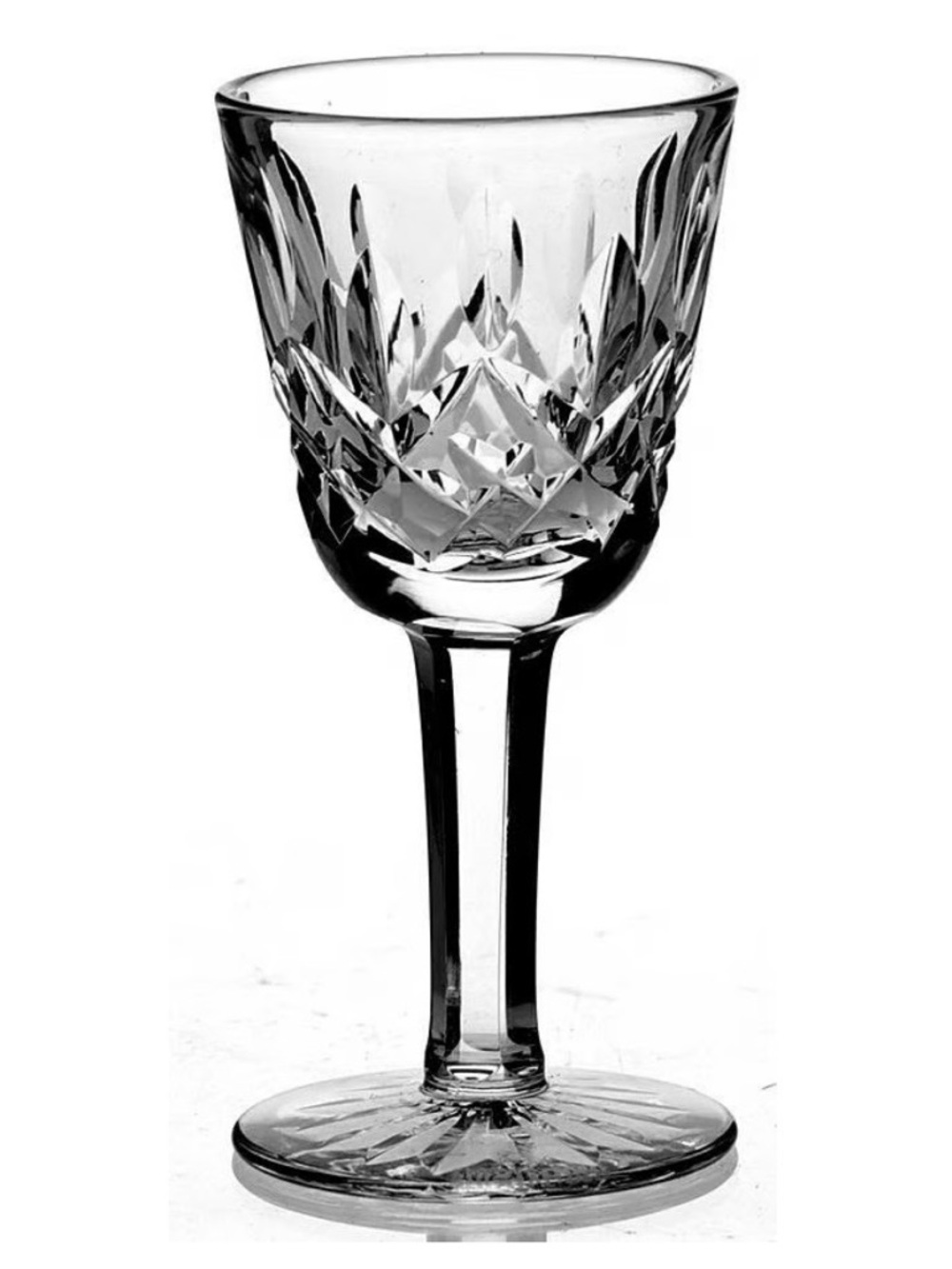 Waterford Crystal Clear Cut Cordial Wine Glass
